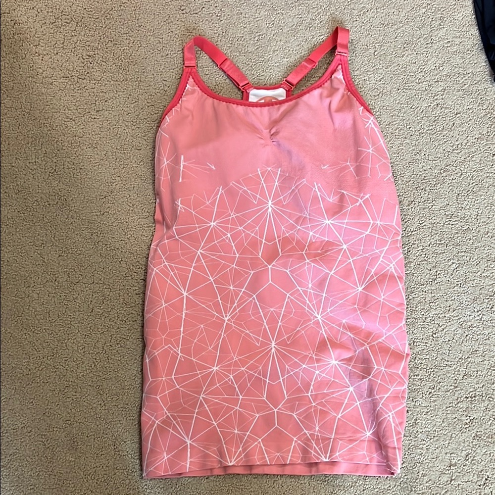 Champion Pink and White Tank Top